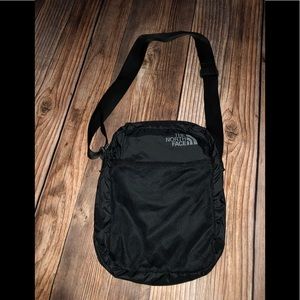The north face black small cross body